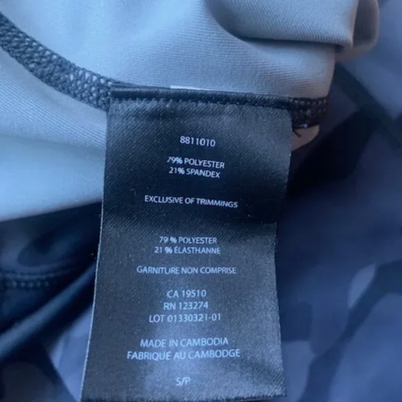 Lole black camo high-rise leggings in size Small (S/P). - Picture 4 of 10